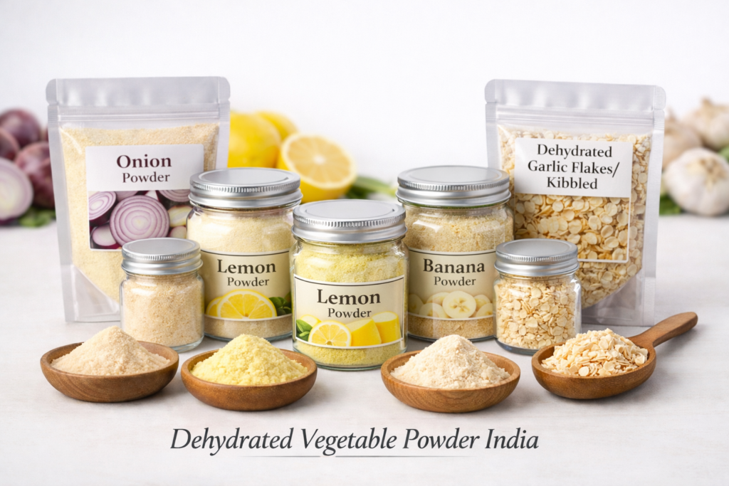 dehydrated vegetable powder india