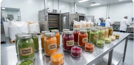 Dehydrated Vegetable Powders